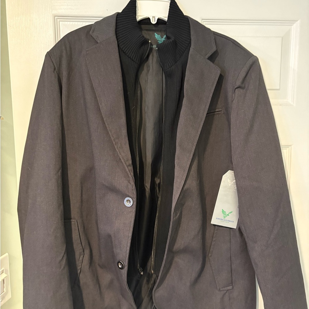 Men's Gray Blazer